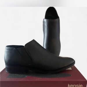 Kensie Men's Black Slip-On Loafers